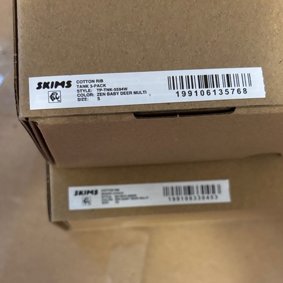 SKIMS❄️🩵 Zen Baby Deer Limited Edition Boxer set - Picture 2 of 6